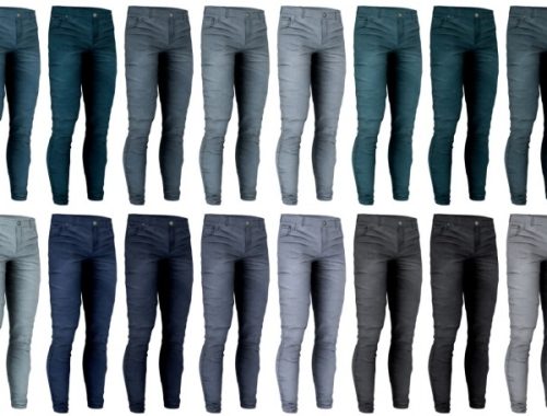 Hooded denim jacket & Skinny jeans at LazyEyelids