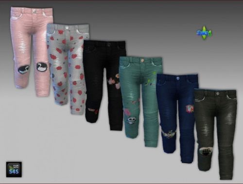 Hoodies and jeans for toddler girls by Mabra at Arte Della Vita