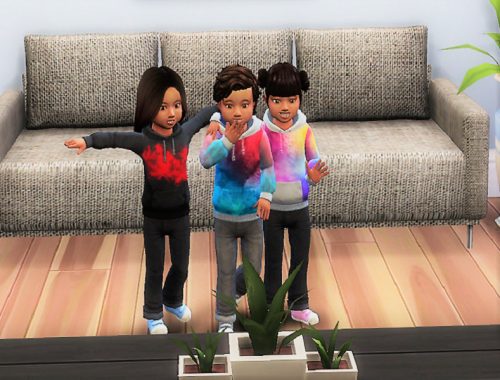 Hoodies toddlers v1