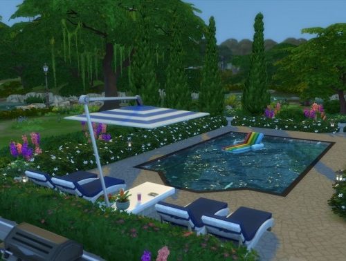 Horizon Estate No CC by wouterfan at Mod The Sims