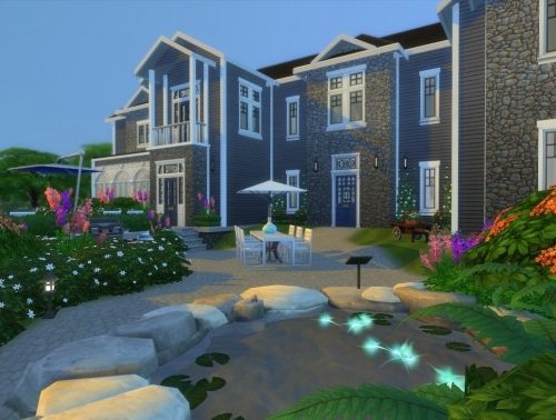 Horizon Estate No CC by wouterfan at Mod The Sims