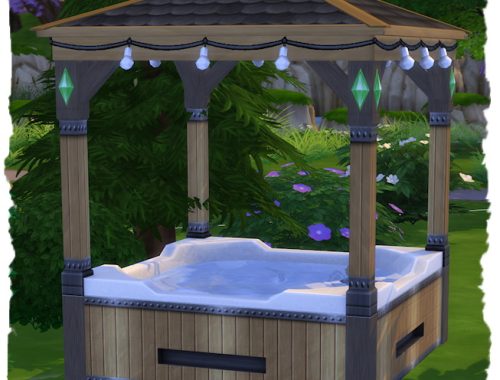 Hot Tube with roof by Chalipo at All 4 Sims