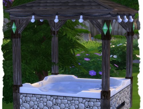 Hot Tube with roof by Chalipo at All 4 Sims