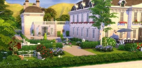 Huis ter Voorst castle by BrigitteV at Mod The Sims