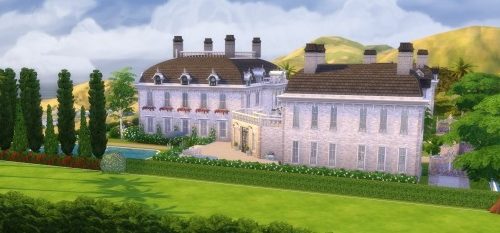 Huis ter Voorst castle by BrigitteV at Mod The Sims