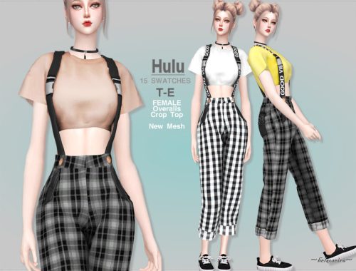 HULU - Top w/ Overalls