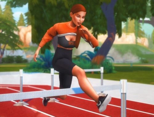 Hurdling Pose Pack at Katverse