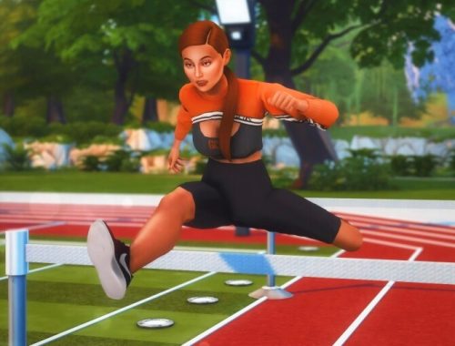 Hurdling Pose Pack at Katverse