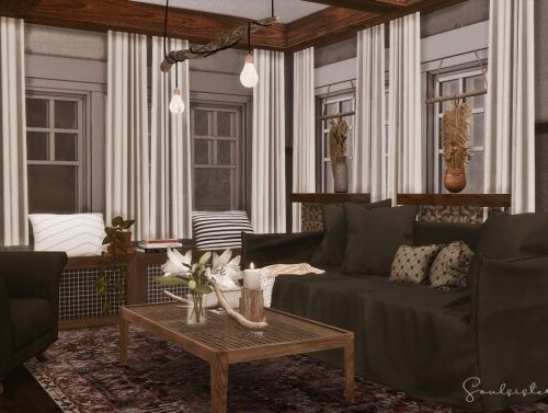 Hush Rustic Cottage at SoulSisterSims