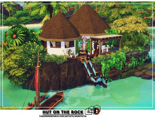 Hut on the rock