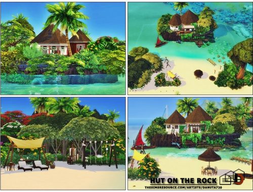 Hut on the rock