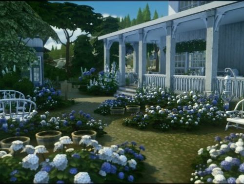 Hydrangea Pasture home at a-winged-llama