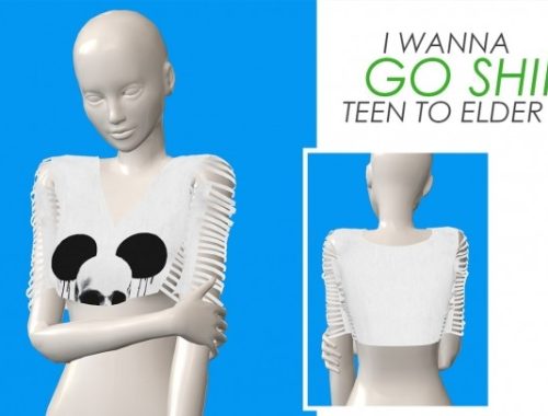 I WANNA GO SHIRT by Thiago Mitchell at REDHEADSIMS