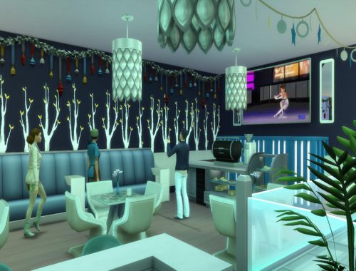 Ice Skating Cafe