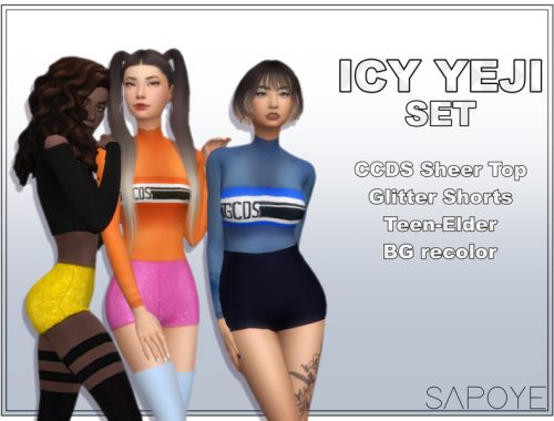 ICY YEJI Set by Sapoye - Get Together needed
