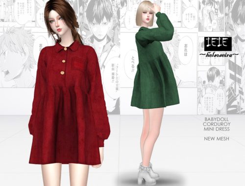 IEIE - Baby-doll Dress