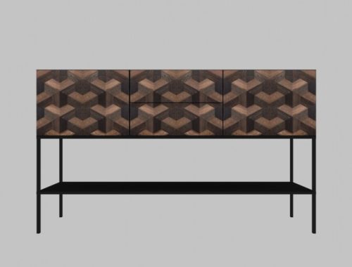 Illusion Sideboard, Barcelona Mirror & Crea Sella Dining Chair at Heurrs