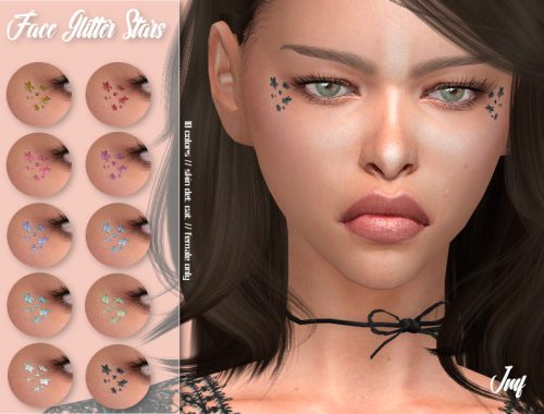 IMF Face Glitter Stars