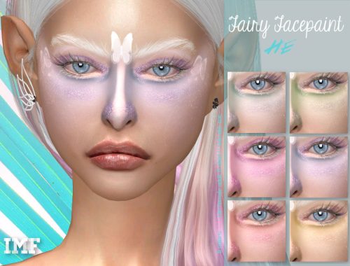 IMF Fairy Facepaint