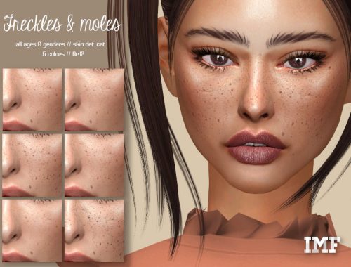 IMF Freckes + moles N.12