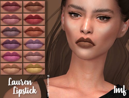 IMF Lauren Lipstick N.184