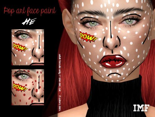 IMF Popart Facepaint