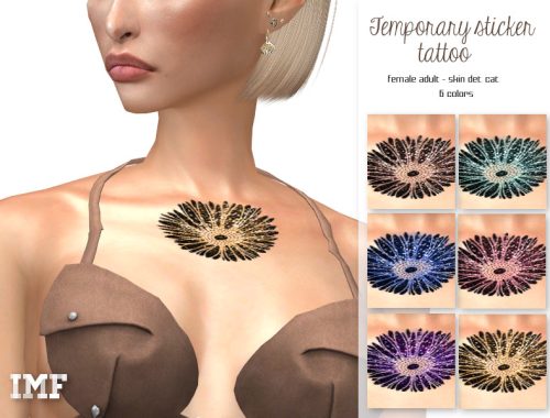 IMF Temporary Sticker Tattoo