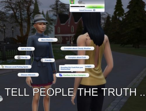 Immersive Vampires by Zer0 at Mod The Sims