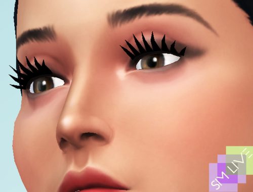 Individual 3d eyelashes - Earrings