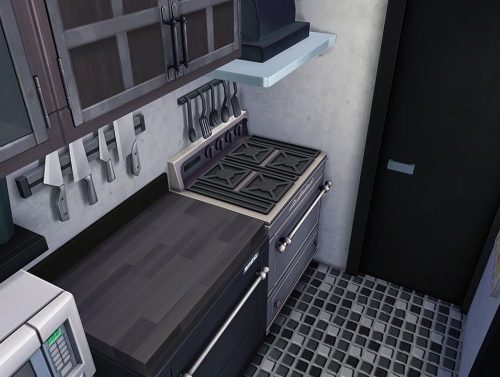 INDUSTRIAL MICRO HOME at Aveline Sims