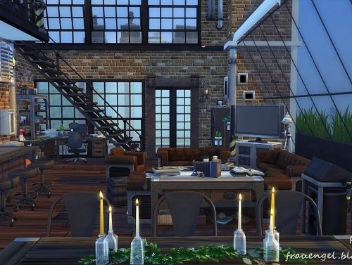 Industrial Penthouse at Frau Engel