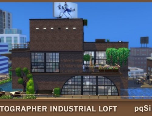 Industrial Photographer Penthouse at pqSims4