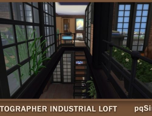 Industrial Photographer Penthouse at pqSims4