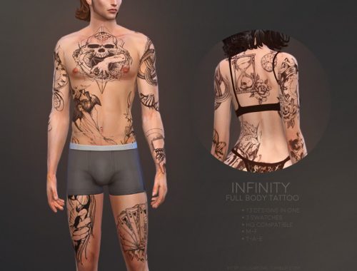 Infinity | Full body tattoo