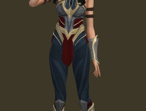 Injustice 2 Wonder Woman Set at Astya96