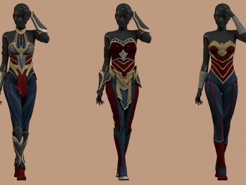 Injustice 2 Wonder Woman Set at Astya96
