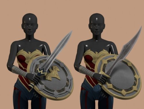 Injustice 2 Wonder Woman Set at Astya96