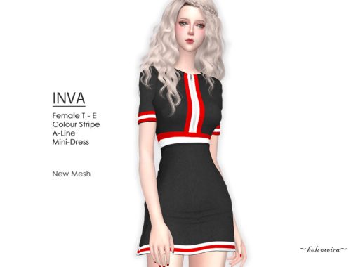 INVA - A-Line Mini-Dress