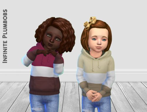 IP Toddler Autumn Block Hoodie