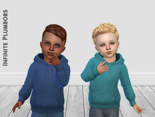 IP Toddler Autumn Block Hoodie