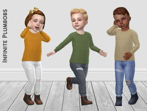 IP Toddler Autumnal Knit Jumper