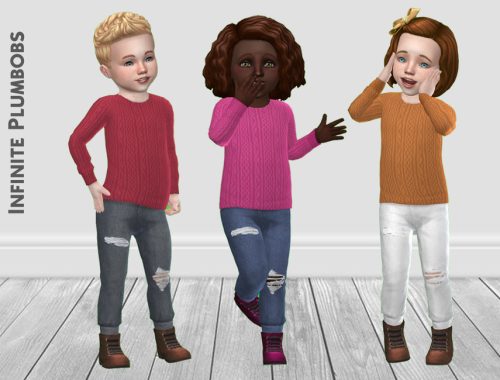 IP Toddler Autumnal Knit Jumper