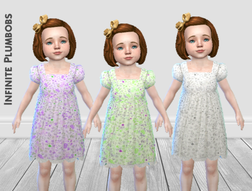 IP Toddler Ditsy Floral Dress