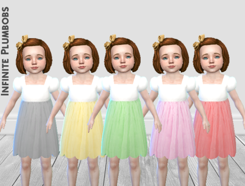 IP Toddler Rainbow Dress