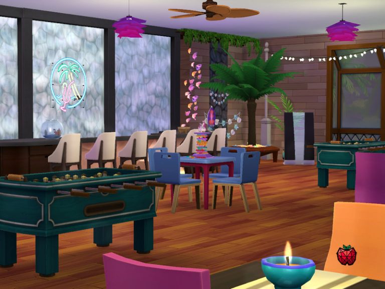 Ipanema bar - NO CC - The Sims 4 Catalog