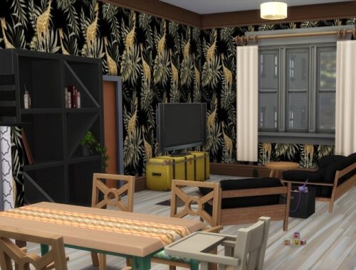 Irene’s Apartment at KyriaT’s Sims 4 World