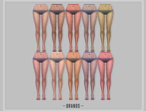 Irma Fishnet Tights