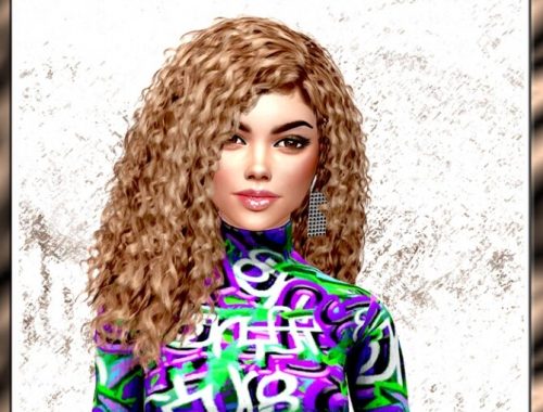 Isabella Abrossi by Mich-Utopia at Sims 4 Passions
