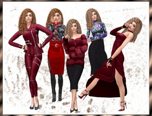 Isabella Abrossi by Mich-Utopia at Sims 4 Passions