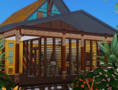 Island Living Buildmode Expanded – 38 New or Recoloured Items at Simsational Designs